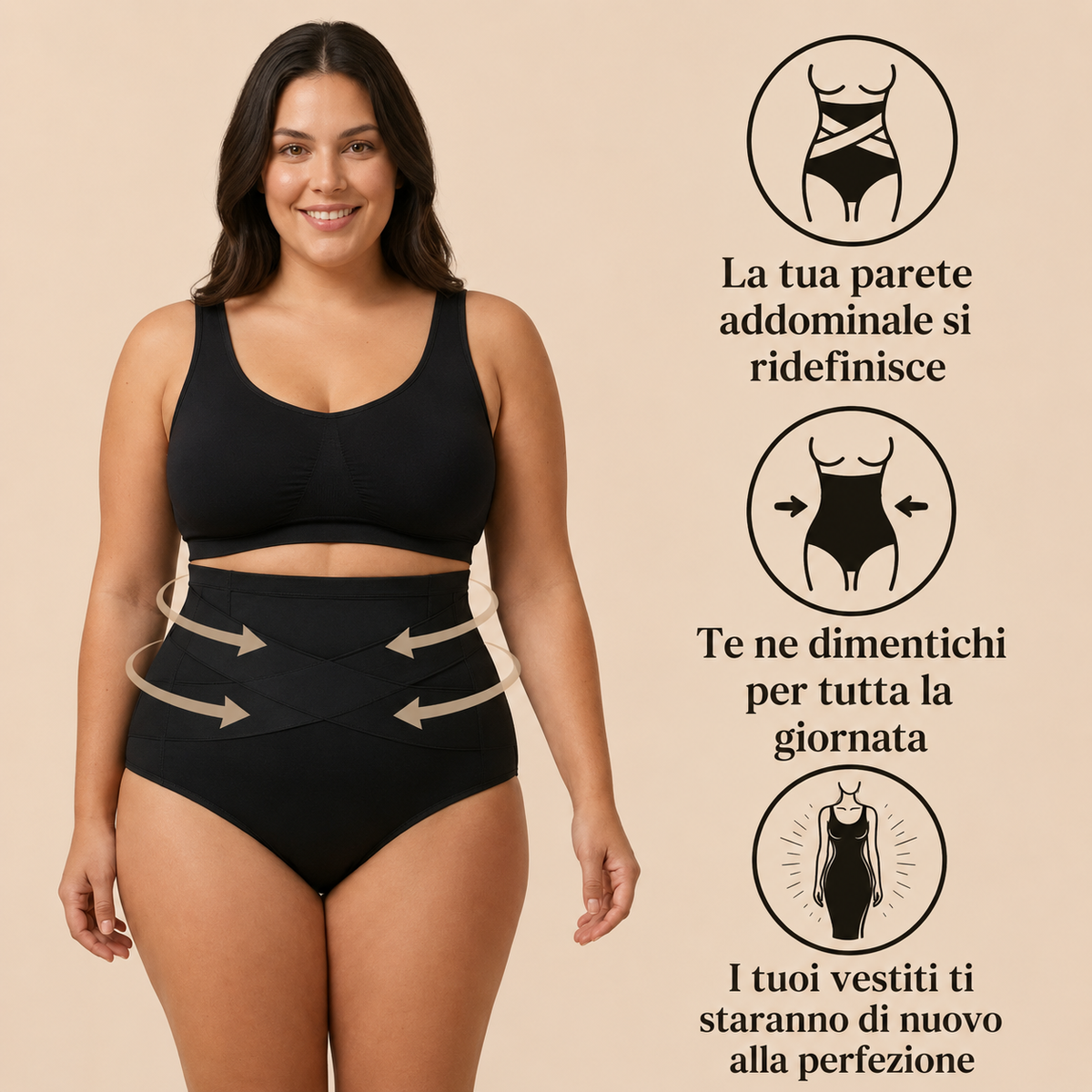 Mutandina Post-Parto — Compressione 360°
