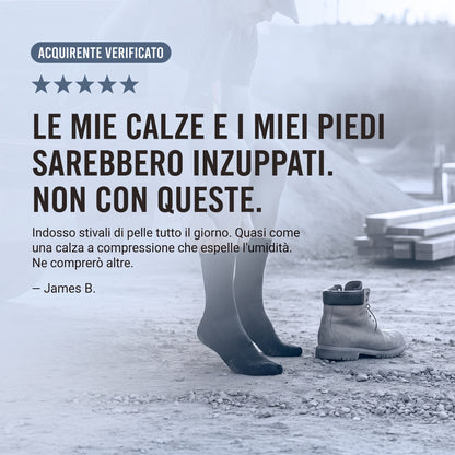 Nulevia™ - Calzini da lavoro antifatica