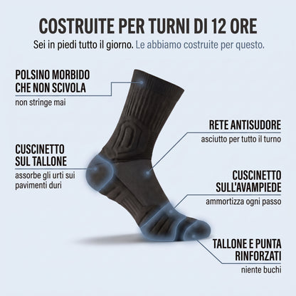 Nulevia™ - Calzini da lavoro antifatica