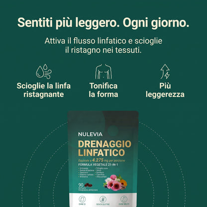 Nulevia™ - Softgel per il Drenaggio Linfatico